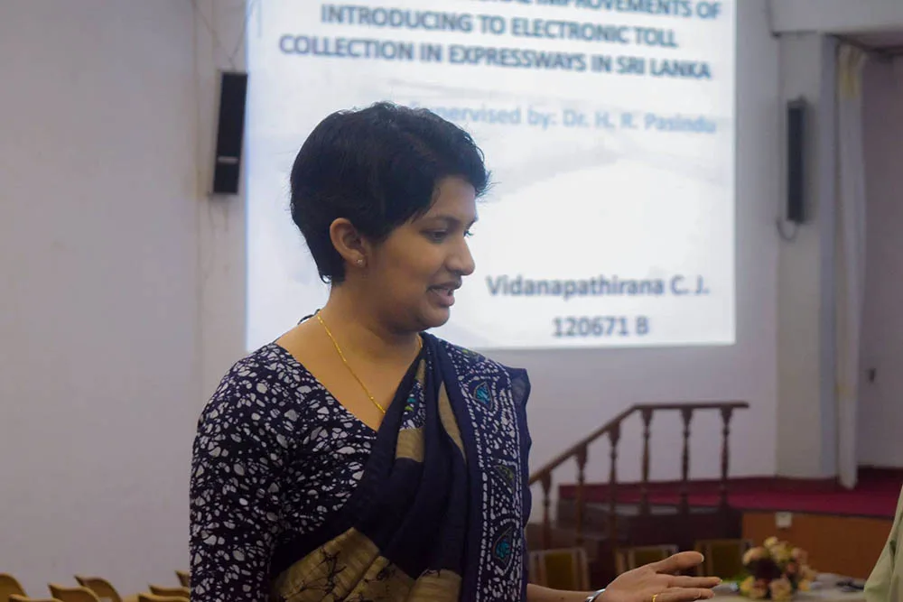 Dr Ashani Savinda Ranathunga presents her research